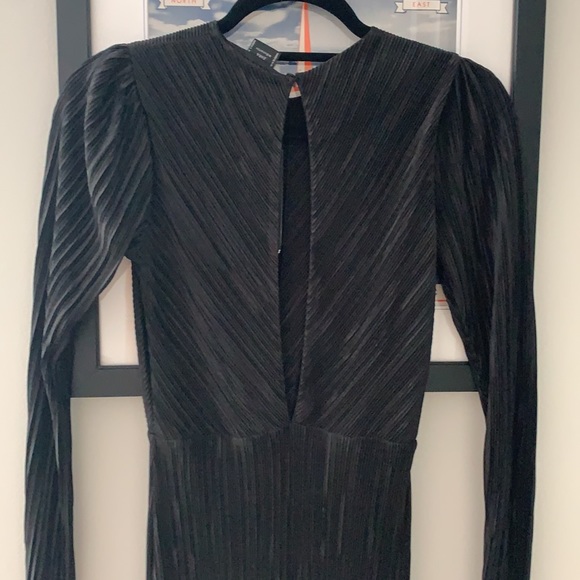 Stunning Black ZARA Cocktail Dress - NWT! - Picture 5 of 6